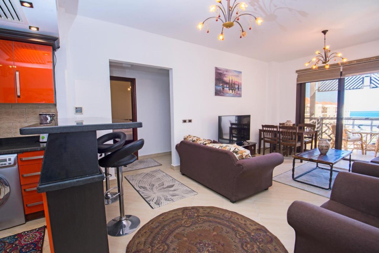 Premium Sea View 2 Bedrooms 2 Bathrooms Apartment Located Within Gravity Hotel & Aquapark 후르가다 외부 사진
