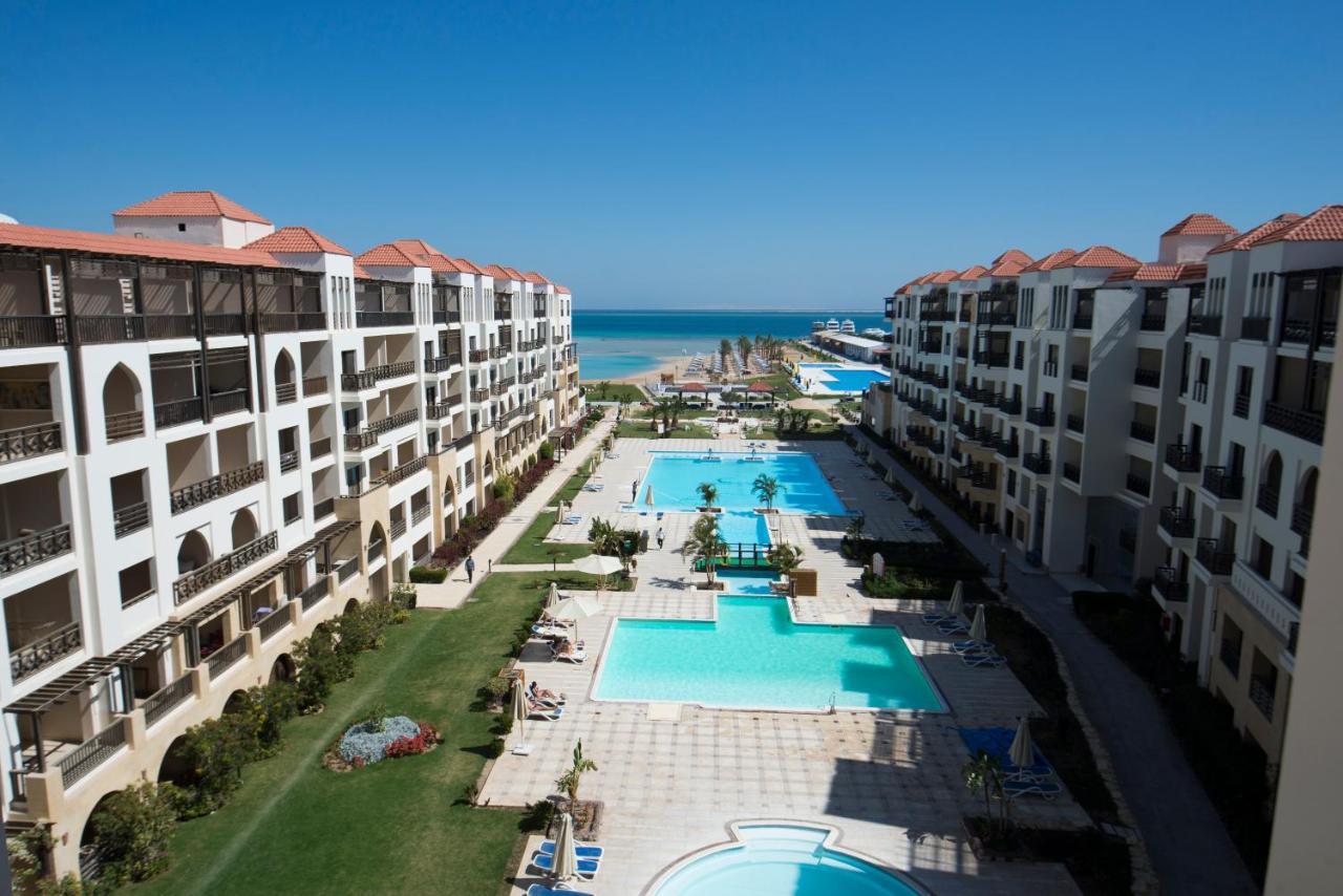 Premium Sea View 2 Bedrooms 2 Bathrooms Apartment Located Within Gravity Hotel & Aquapark 후르가다 외부 사진