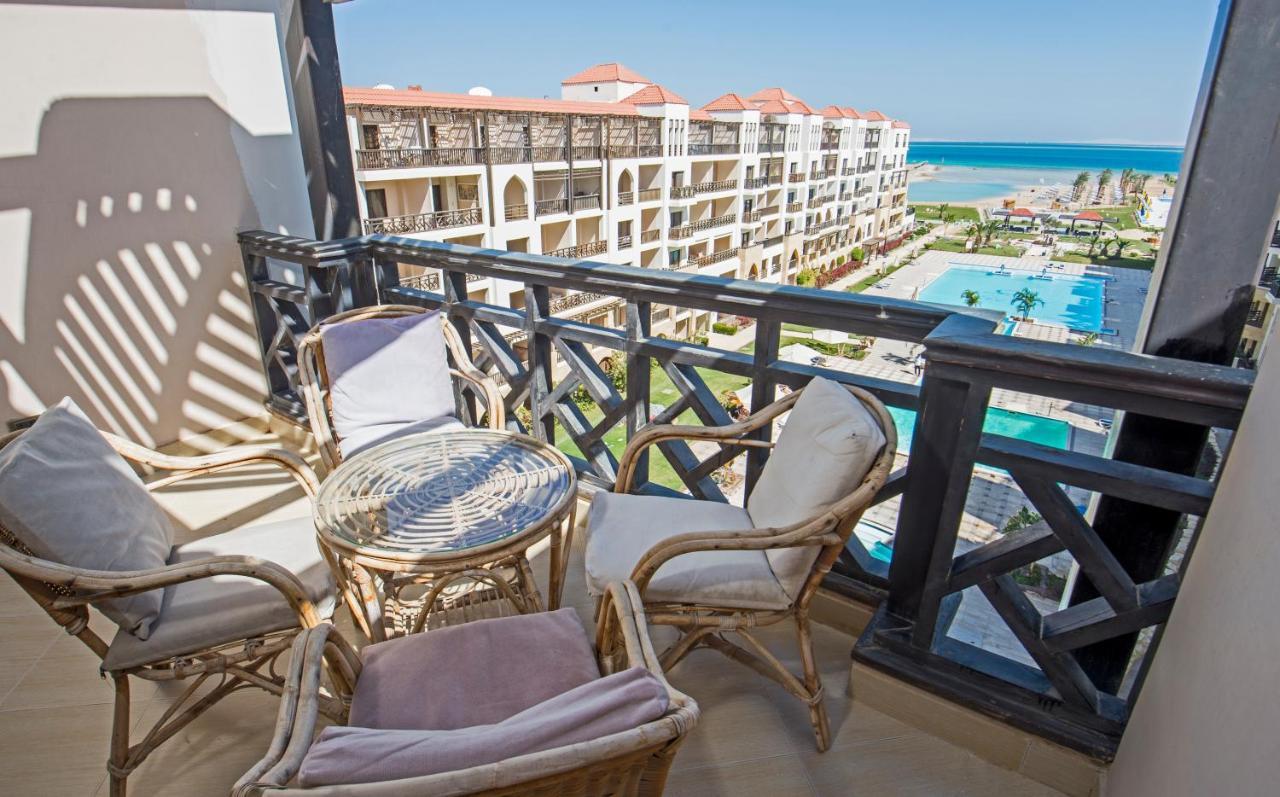 Premium Sea View 2 Bedrooms 2 Bathrooms Apartment Located Within Gravity Hotel & Aquapark 후르가다 외부 사진